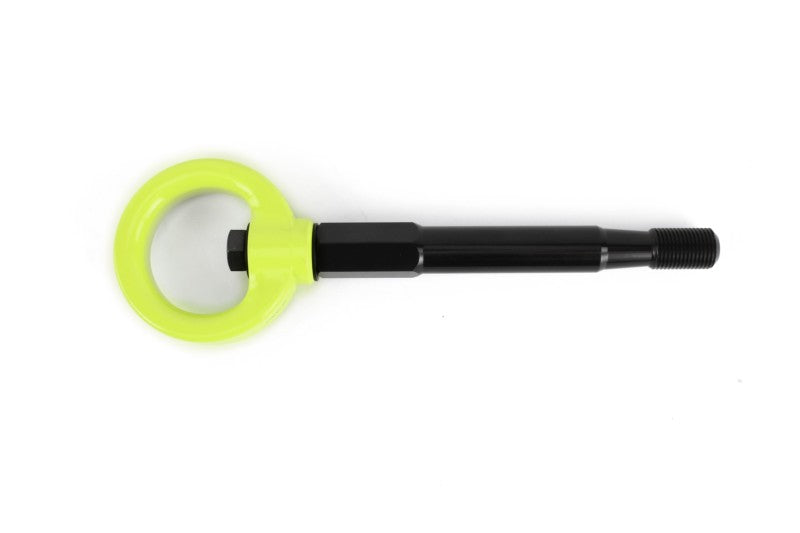 Perrin 15-19 Subaru WRX/STI Tow Hook Kit (Rear) - Neon Yellow.