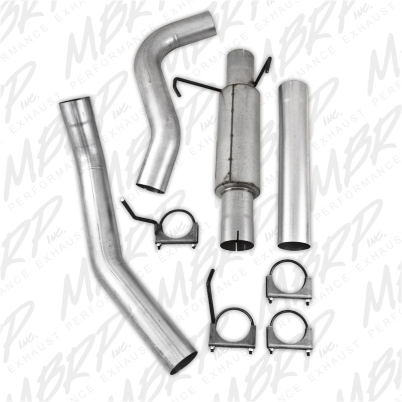 MBRP 2004.5-2007 Dodge 2500/3500 Cummins 600/610 Cat Back P Series Exhaust System.