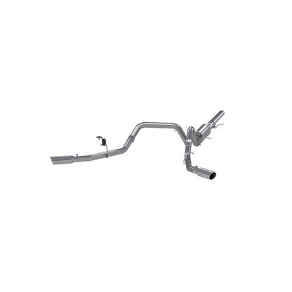 MBRP 14 Chevy/GMC 1500 Silverado/Sierra 4.3L V6/5.3L V8 Dual Split Side T409 3in Cat Back Exhaust.