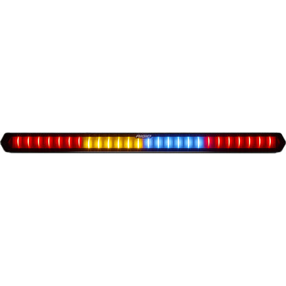 Rigid Industries 28in Chase Light Bar Universal - Rear Facing 27 Mode 5 Color LED Light Bar.