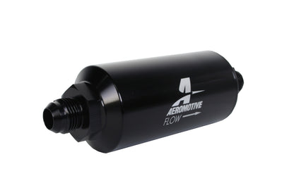 Aeromotive In-Line Filter - (AN -08 Male) 100 Micron Stainless Steel Element.