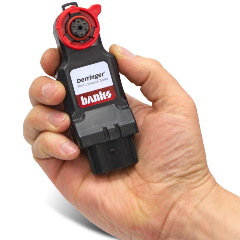 Banks Power 17-19 Ford F250/F350 6.7L Power Stroke Derringer Tuner (Gen 2) w/ Super Gauge.