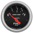 Autometer Sport Comp 52mm Short Sweep Electronic Fuel Level Gauge.
