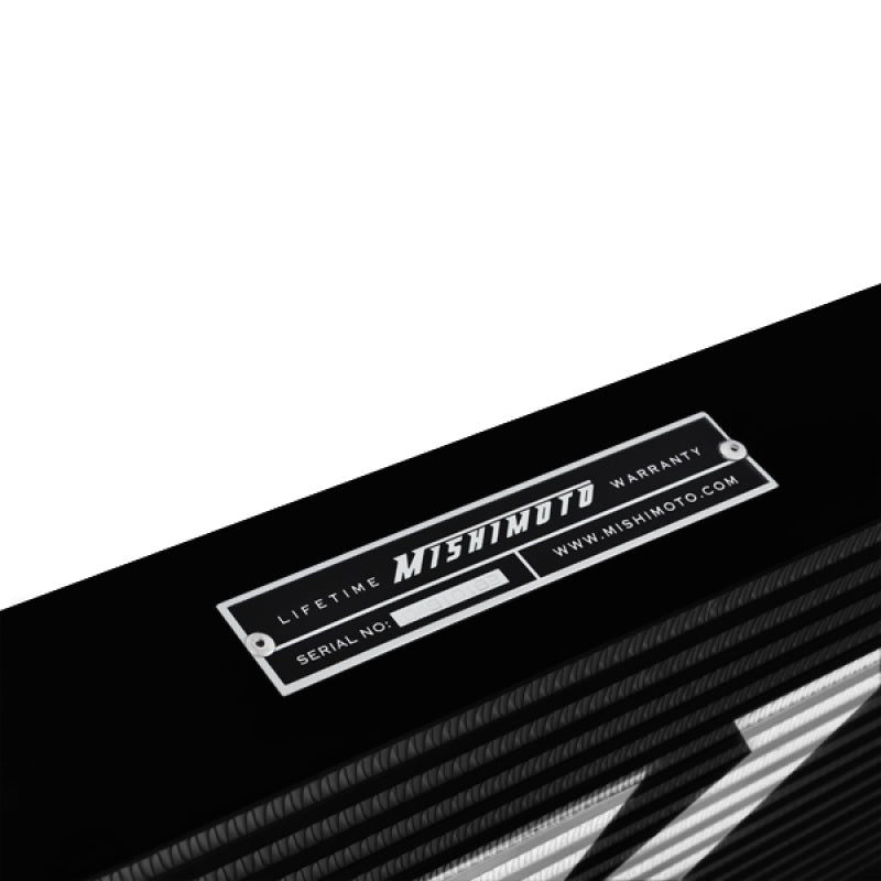 Mishimoto Universal Black S Line Intercooler Overall Size: 31x12x3 Core Size: 23x12x3 Inlet / Outlet.