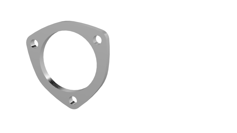 QTP 3in Weld-On QTEC 3 Bolt Flange.