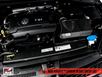 AWE Tuning 1.8T/2.0T Carbon Fiber AirGate Intake w/ Lid [2660-15024]