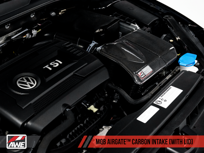 AWE Tuning 1.8T/2.0T Carbon Fiber AirGate Intake w/ Lid [2660-15024]