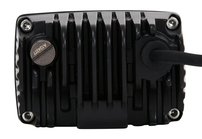 KC HiLiTES C-Series 2in. C2 LED Light 20w Area Flood Beam (Pair Pack System) - Black.