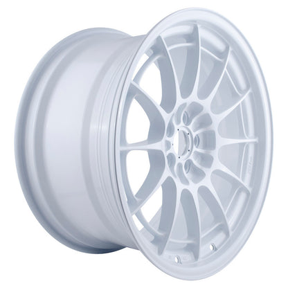 Enkei NT03+M 18x9.5 5x114.3 40mm Offset 72.6mm Bore Vanquish White Wheel (MOQ of 40).