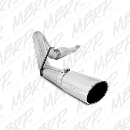 MBRP 11-13 Ford F-250/350/450 6.2L V8 Gas 4in Cat Back Single Side Alum Exhaust System.