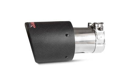 MBRP Universal Carbon Fiber Tip 4in OD / 2.5in Inlet / 7.7in L.