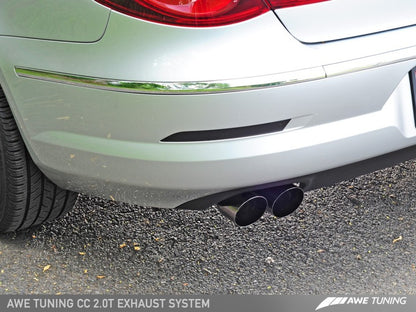 AWE Tuning Touring Catback Exhaust - Diamond Black Tips | 3015-23014