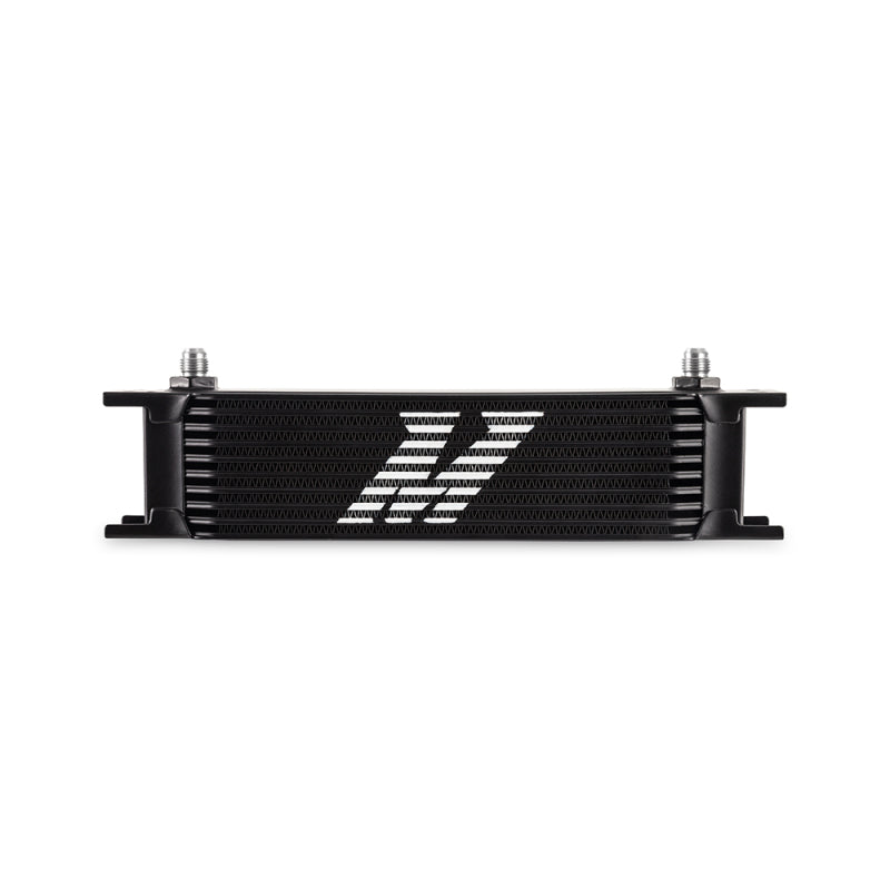 Mishimoto Universal - 6AN 10 Row Oil Cooler - Black.