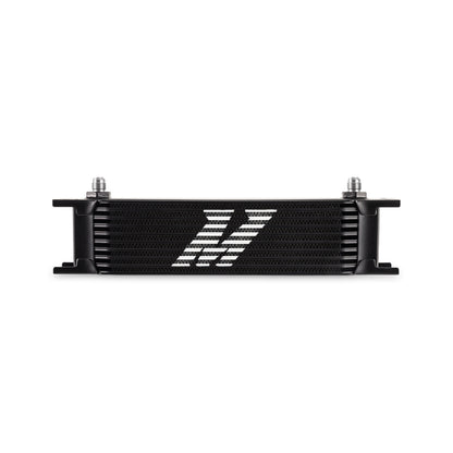 Mishimoto Universal - 6AN 10 Row Oil Cooler - Black.