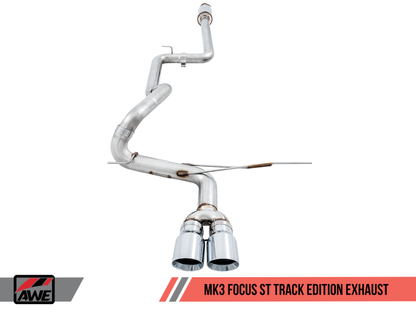 AWE Tuning Track Edition Catback Exhaust - Chrome Silver Tips | 3020-32034
