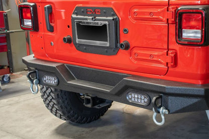 DV8 Offroad 2018+ Jeep Wrangler JL Spare Tire Delete Kit.