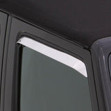 AVS 65-78 Volkswagen Beetle Ventshade Window Deflectors 2pc - Stainless.