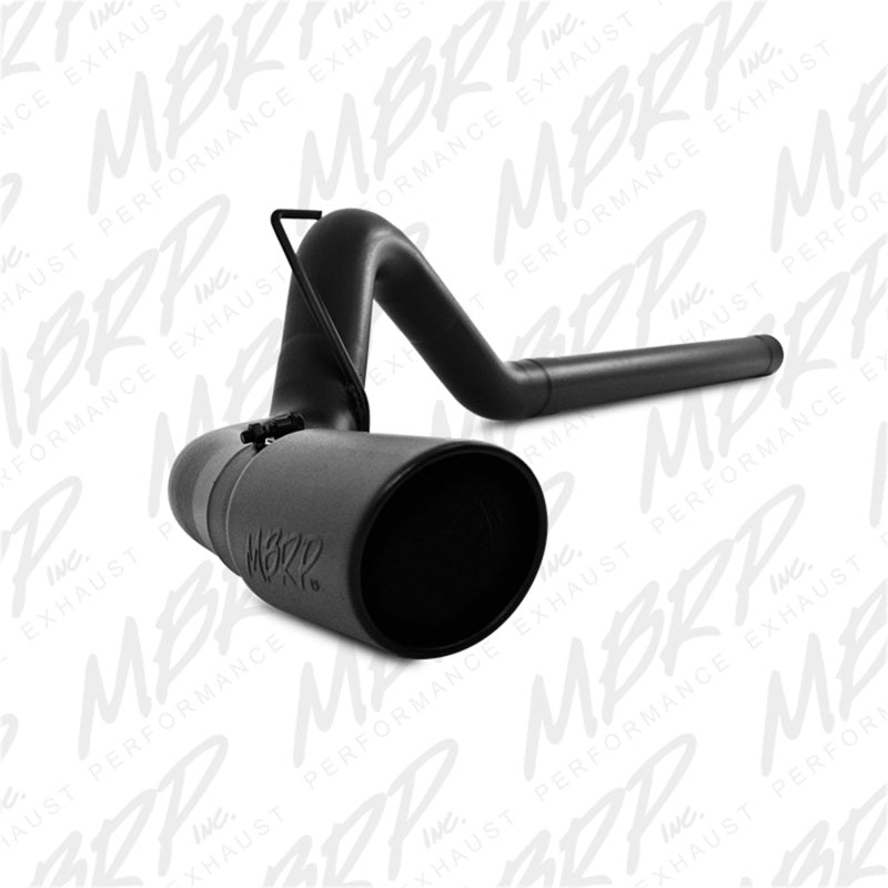 MBRP 10-12 Dodge 2500/3500 Cummins 6.7L Filter Back Single Side Black Coated Exhaust System.
