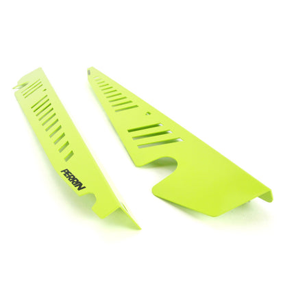 Perrin 2015+ Subaru WRX/STI Fender Shroud Set - Neon Yellow.