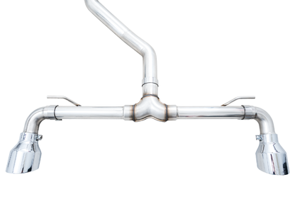 AWE Tuning Touring Catback Exhaust - Chrome Tips | 3015-32658