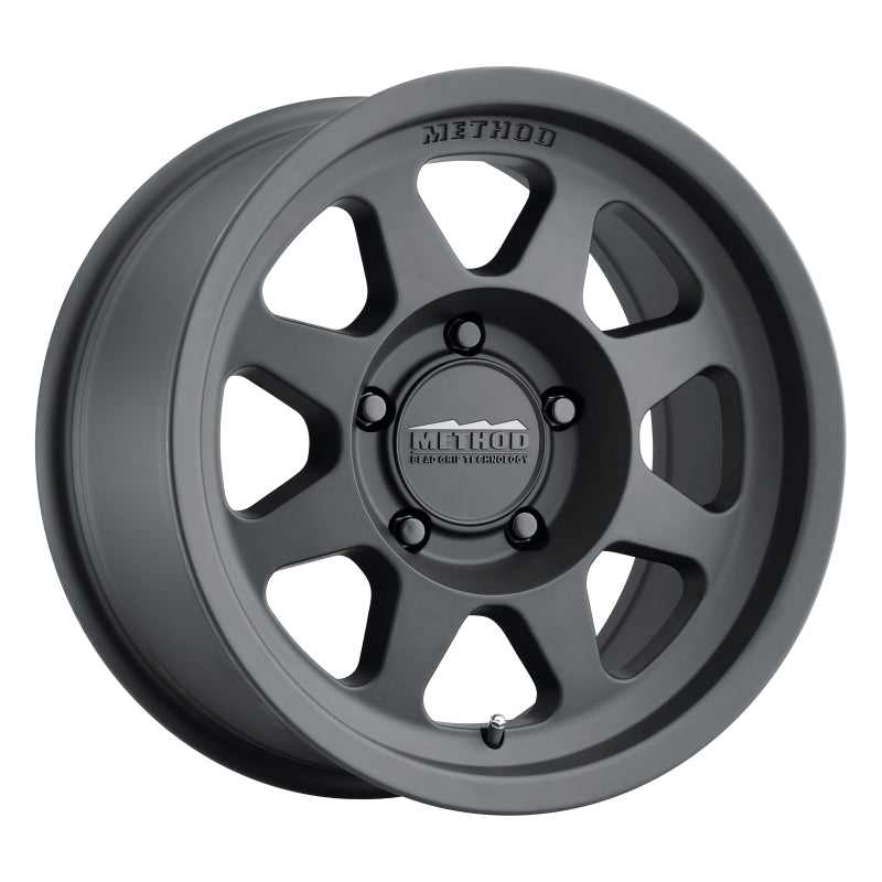 Method MR701 18x9 +25mm Offset 5x150 110.5mm CB Matte Black Wheel.