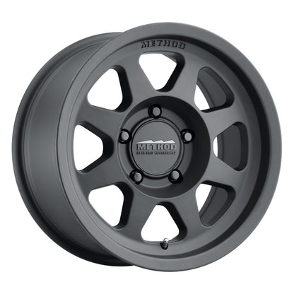 Method MR701 18x9 +25mm Offset 5x150 110.5mm CB Matte Black Wheel.