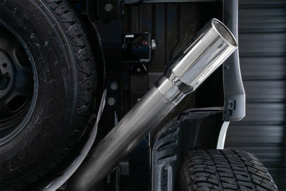 MBRP 2017+ Ford F-250/F-350 6.2L/7.3L Super/Crew Cab Single Side 4in T304 Catback Exhaust.