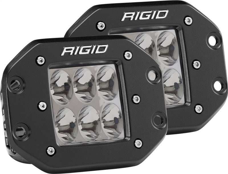 Rigid Industries D2 - Flush Mount - Driving Pair.