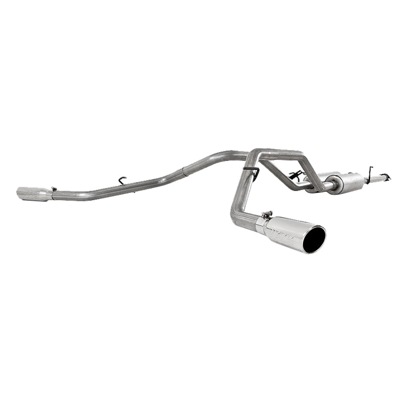 MBRP 2009-2010 Toyota Tundra 5.7L EC-Std. & SB/CC-SB Cat Back Dual Split Side.