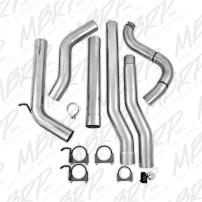 MBRP 88-93 Dodge 2500/3500 Cummins 4WD Turbo Back Single Side Exit No Muffler PLM Series Exhaust.