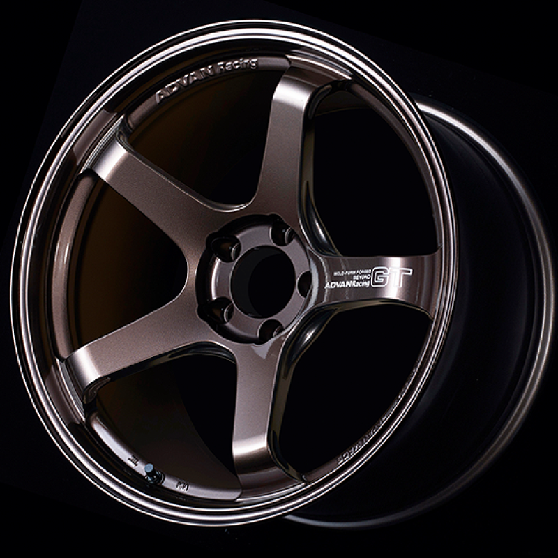 Advan GT Beyond 19x8.5 +45 5x112 Racing Copper Bronze Wheel
