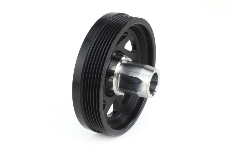 Perrin 18-22 Subaru Crosstrek / 19-22 Ascent Lightweight Crank Pulley (FA/FB Eng w/Small Hub) - Blk.