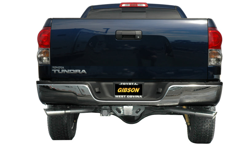 Gibson 14-19 Toyota Tundra SR 4.6L 2.5in Cat-Back Dual Extreme Exhaust - Stainless.