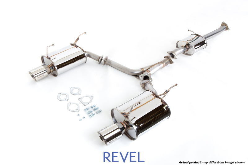 Revel Medallion Touring-S Catback Exhaust - Dual Muffler 00-05 Honda S2000.