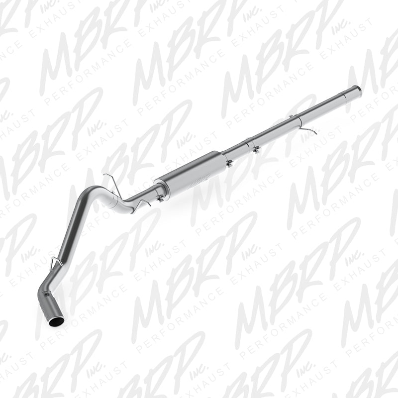MBRP 2014 Chevy/GMC 1500 Silverado/Sierra 6.2L V8 Aluminum 3.5in C/B Single Side Exit Exh.
