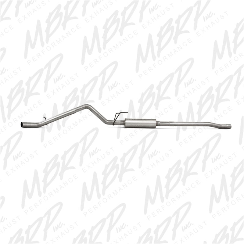 MBRP 03-13 Ram Hemi 2500/3500 5.7L Alum 3in Cat Back Single Side Exit.