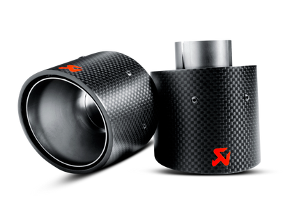 Akrapovic 07-14 MINI Cooper S (R56) / Cooper S Cabrio (R57) Tail Pipe Set (Carbon).