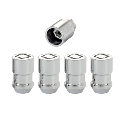 McGard Wheel Lock Nut Set - 4pk. (Cone Seat) 7/16-20 / 3/4 Hex / 1.46in. Length - Chrome.