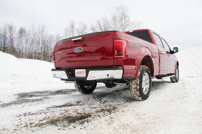 MBRP 2015 Ford F-150 5.0L 3in Cat Back Dual Split Side Exit T409 Exhaust System.