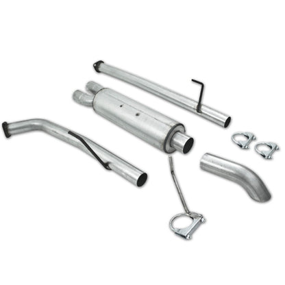 MBRP 07-08 Toyota Tundra Cat Back Turn Down Single Side Aluminized Exhaust.