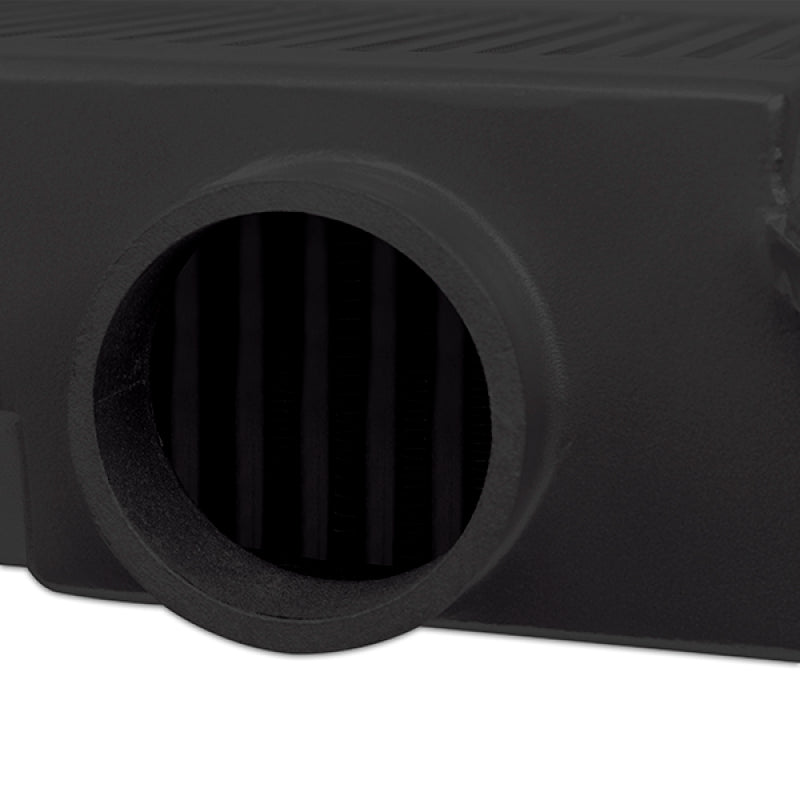 Mishimoto Subaru 08-15 WRX STi Top-Mount Intercooler Kit - Powder Coated Black & Red Hoses.