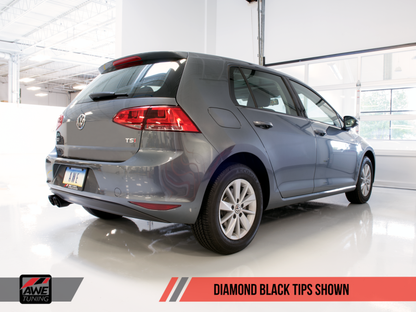 AWE Tuning Touring Catback Exhaust - Diamond Black 90MM Tips | 3015-23044