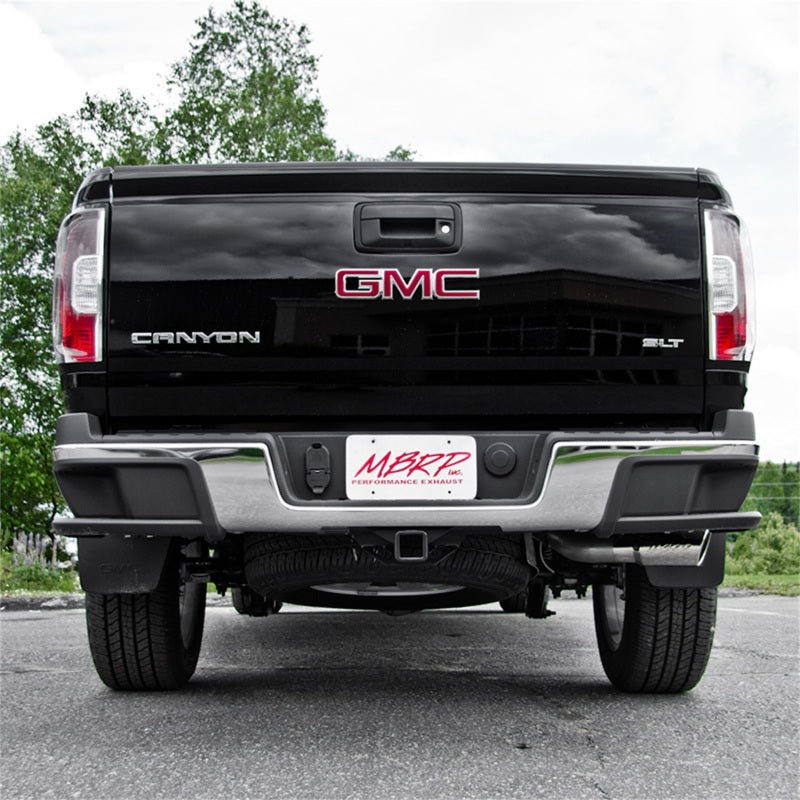 MBRP 2015 Chevy/GMC Colorado/Canyon 2.5L & 3.6L Aluminized 3in C/B Single Side Exit.