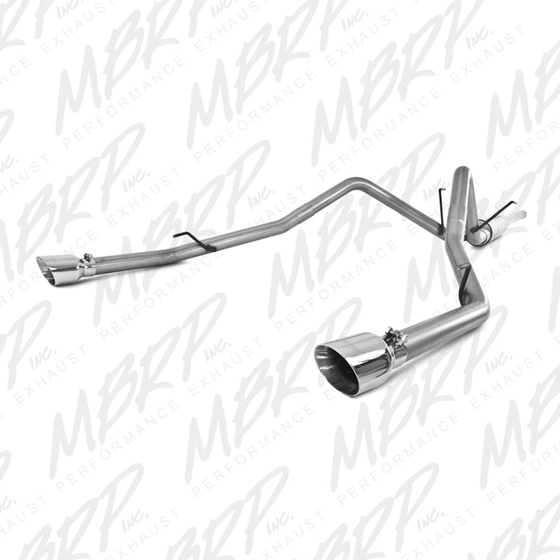 MBRP 2009 Dodge Ram 1500 5.7L Cat Back Dual Split Rear.