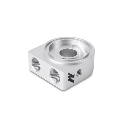 Mishimoto Silver M20 Oil Sandwich Plate.
