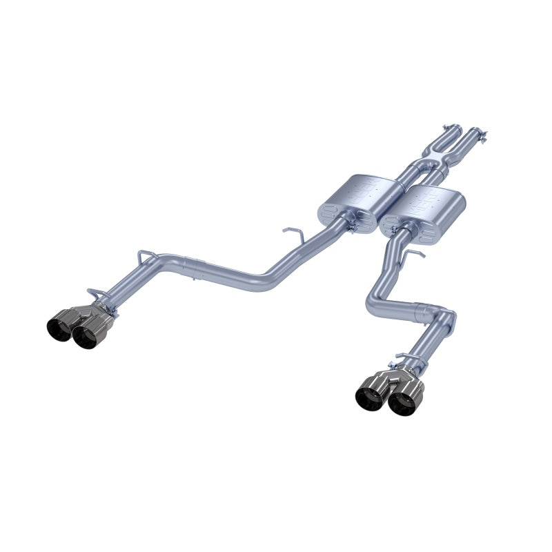 MBRP 15-21 Dodge Challenger 3.6L Aluminized Catback Exhaust.