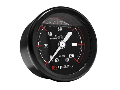 Grams Performance 0-120 PSI Fuel Pressure Gauge.