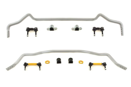 Whiteline 10-15 Mitsubishi Lancer EVO (MR/GSR) / 2015 EVO Final Edition Front & Rear Sway Bar Kit.