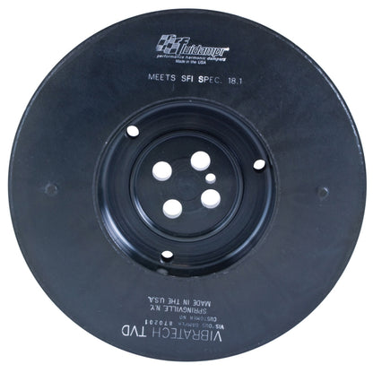 Fluidampr Ford PowerStroke 6.0L Steel Externally Balanced Damper.
