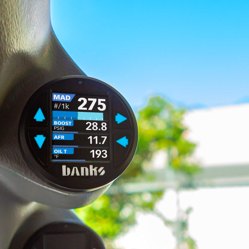 Banks Power 17-19 Ford F250/F350 6.7L PowerStroke Derringer Tuner (Gen 2) w/ 1.8 iDash DataMonster.